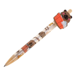 Карандаш механический "Капибара" 0,5мм, с игрушкой, 3 вида микс