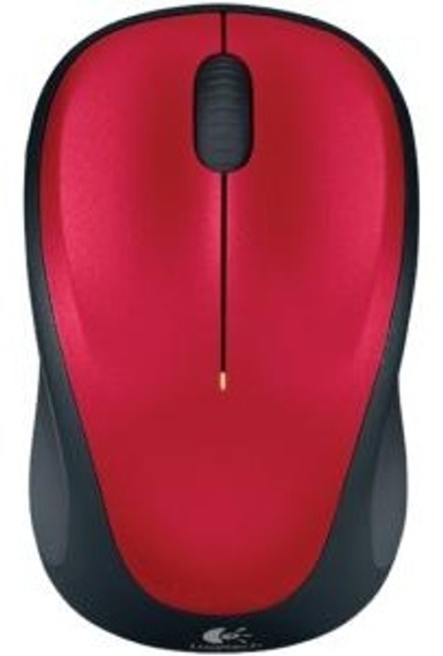 Мышь Logitech M235 910-002496 красный-черный