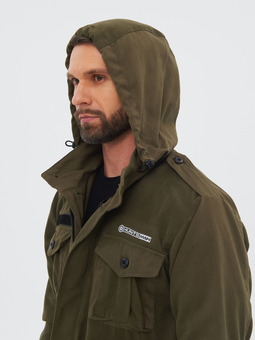 Костюм летний Крафт ткань Смесовая цвет Хаки