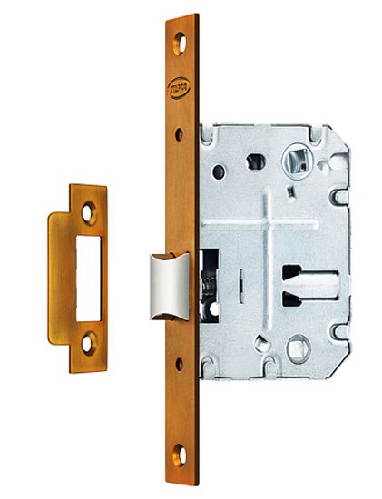 Защелка сантехническая Итарос 70*50 матовый кофе