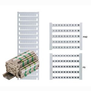 Маркировка клемм 1276960001 DEK 8 FWZ 1-10 Weidmuller