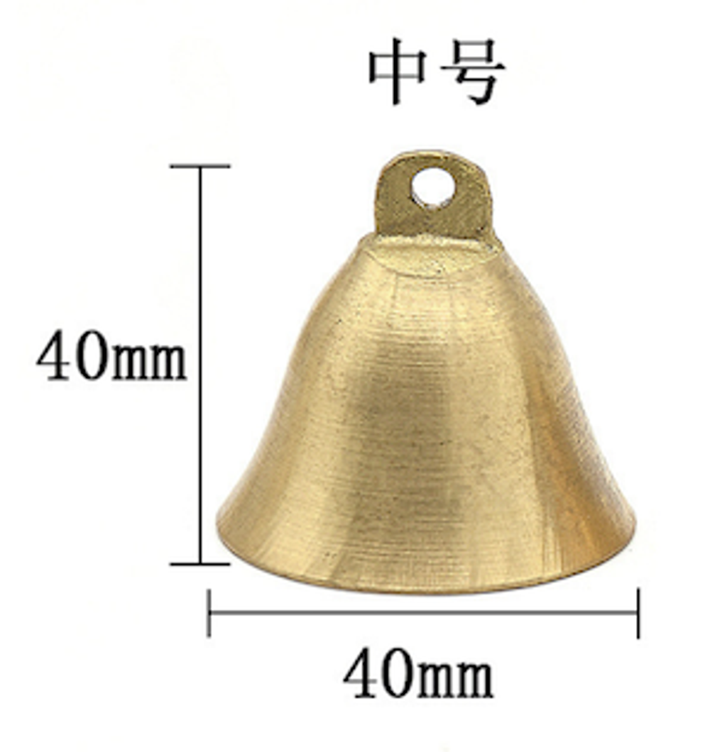Набор колокольчиков 32х32 - 2 шт  и 40х40 - 1 шт ( 3 шт)