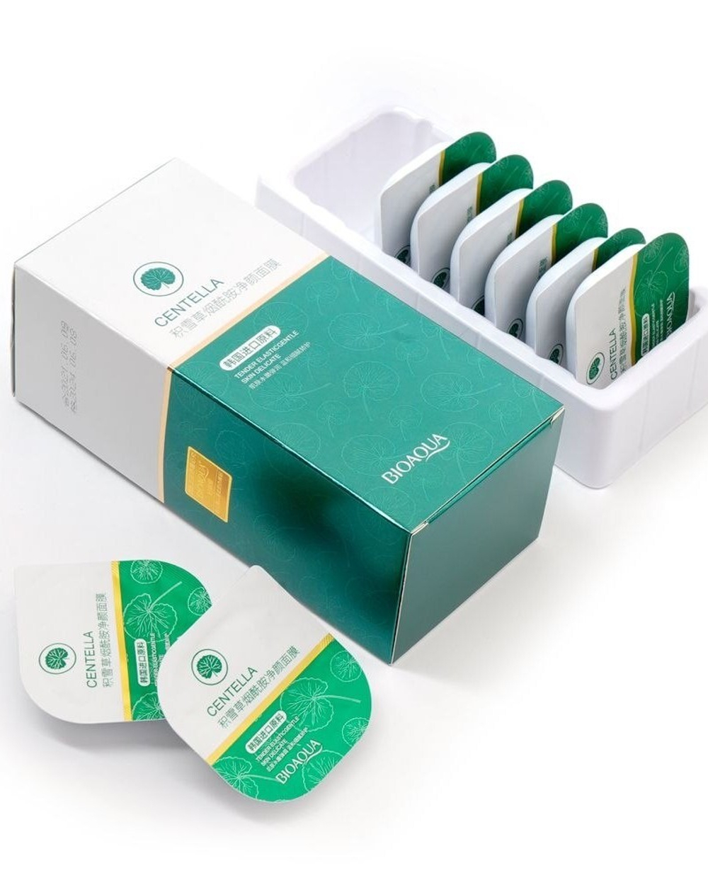 Глиняная маска для лица с центеллой