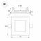 Встраиваемый светодиодный светильник Arlight DL-93x93M-5W Warm White 020123