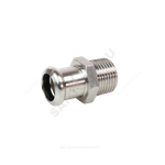Муфта сталь нерж AISI 316L Дн 28х1/2" Ру16 пресс/НР Inoxpres RM 187102028