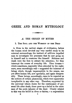 Greek and Roman Mythology. Based On Steuding's Griechische Und Römische Mythologie | K.P. Harrington; H.C. Tolman
