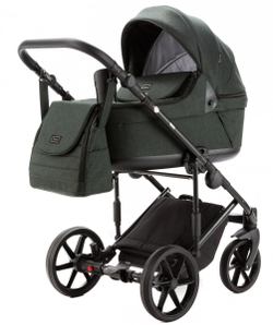 Детская коляска Adamex Locco Light 2 в 1 LL-TK105 TIP (ТЕМНО-ЗЕЛЕНЫЙ)