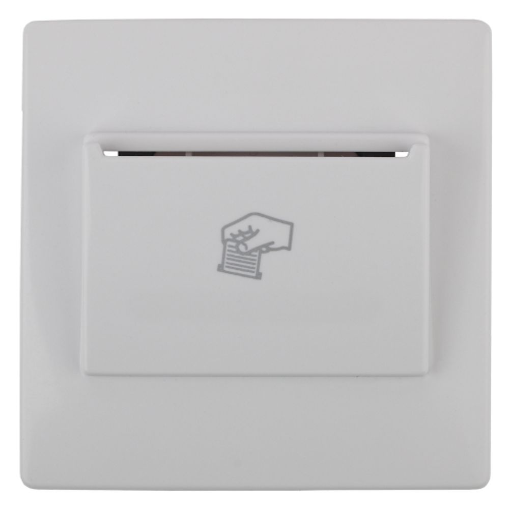 Накладка на карточный выключатель ЭРА Серия 12 12-6201-01 на 12-4105-99, белый | Эра 12 Карточный выключатель