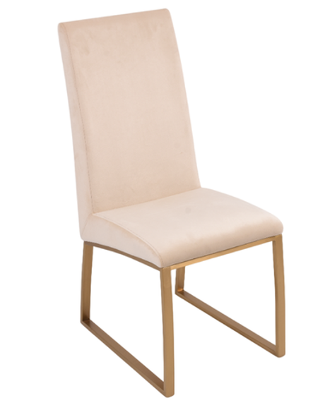Стул обеденный Ist Casa Милан, 63х45х99, бежевый, матовое золото