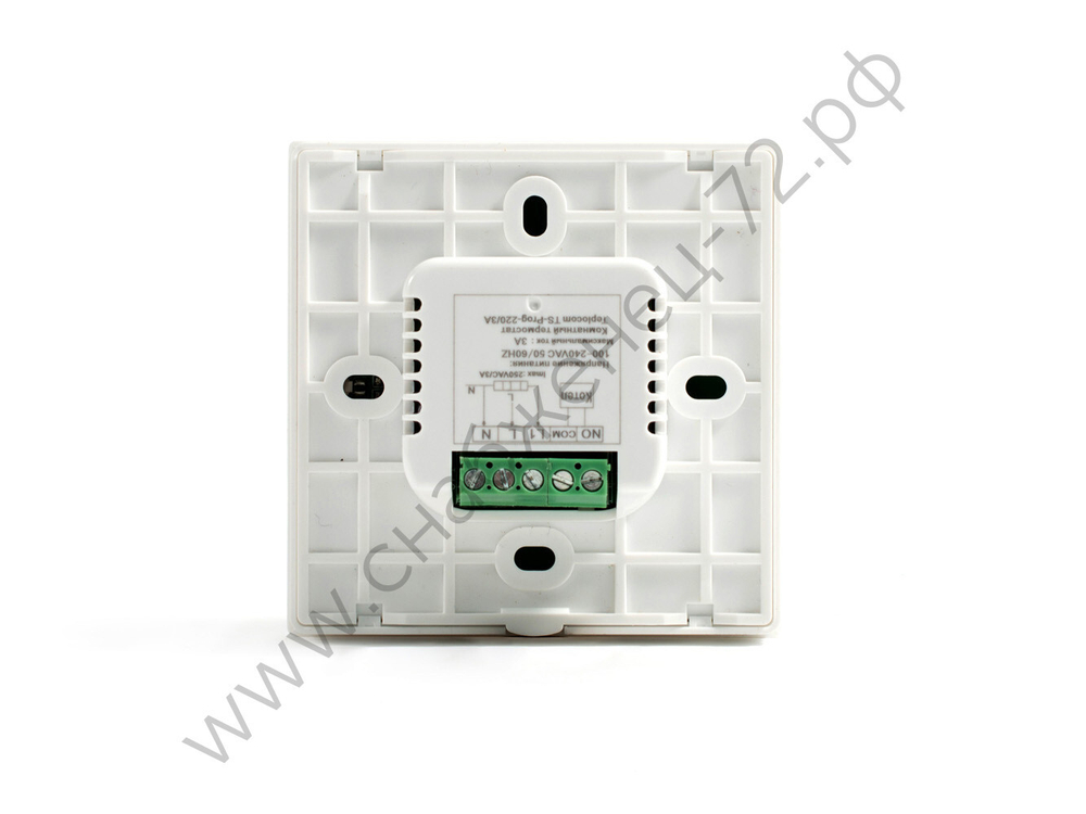 Термостат комнатный Teplocom TS-Prog-220/3A, проводной, прогр., реле 250В, 3А