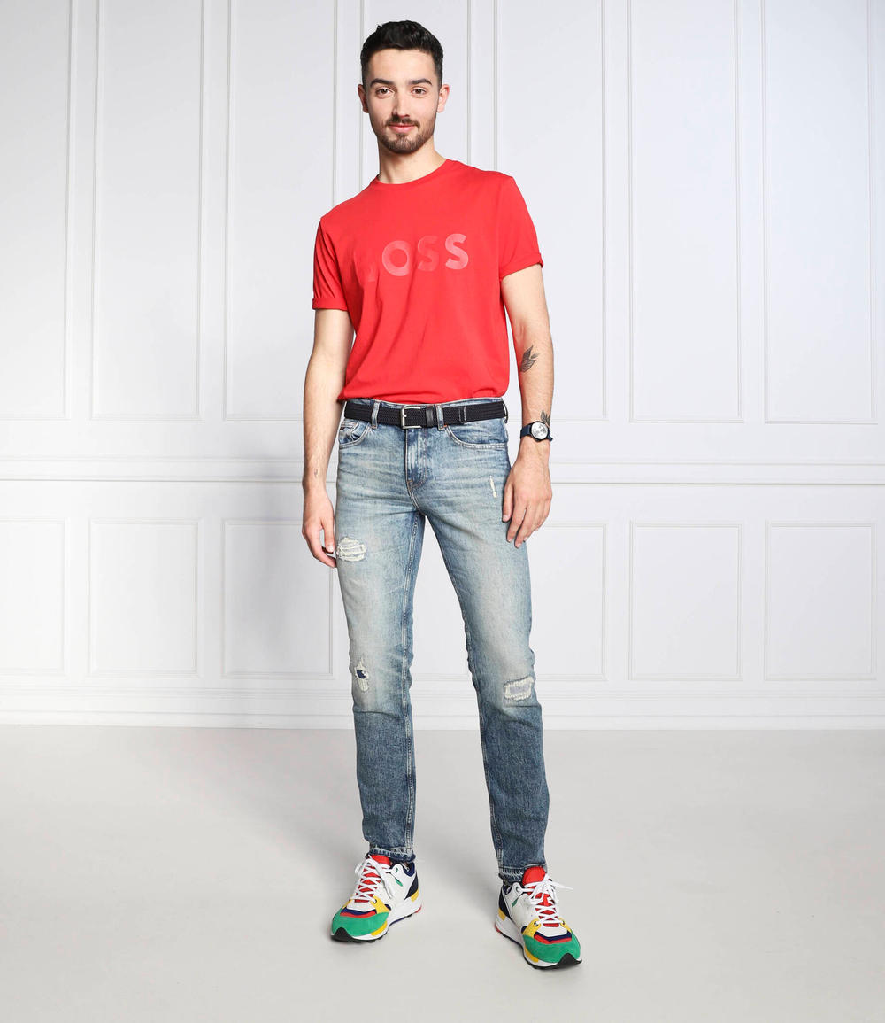 футболка tiburt BOSS BLACK - красный(50467075)