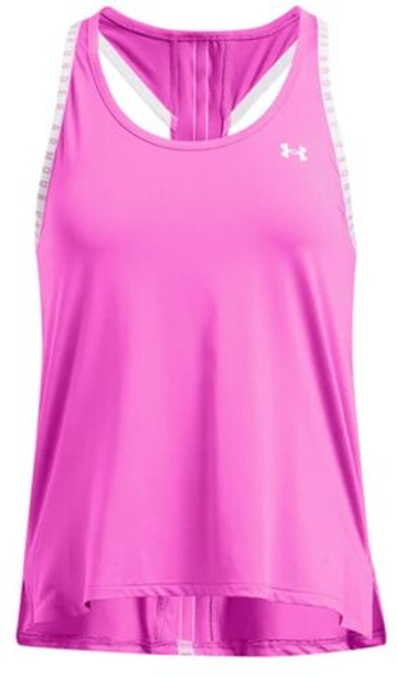 Женский топ теннисный Under Armour Knockout Tank - Розовый