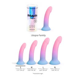 Love to Love DILDOLLS - UTOPIA S - Фаллоимитатор из жидкого силикона