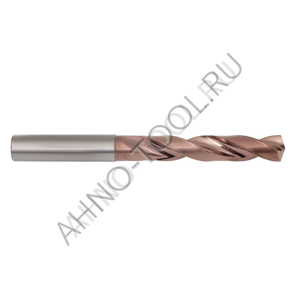Сверло 11.1мм  твердосплавное 5D без подвода СОЖ. SP-X800051110 VHM AHNO по стали, чугуну, нерж. и ж