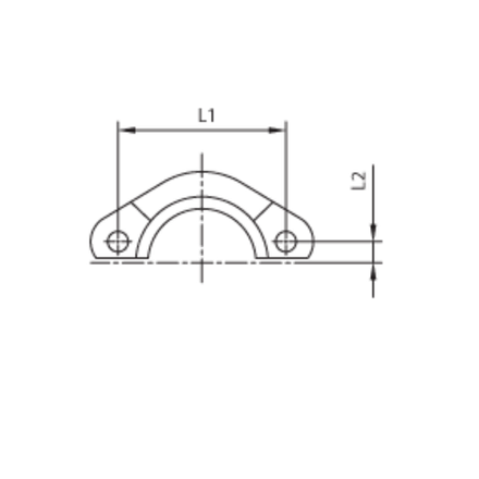 Скоба AFS3 3/4 (1шт.) CAST