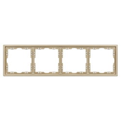 Рамка пластиковая FRM-NOBE-SFPL-4-GD (Arlight, -) 054225