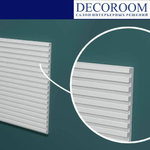 Decor-Dizayn. Панель DD905, 180x10x3000мм. Полимер, композит