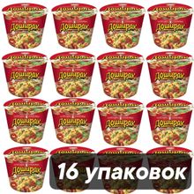 Doshirak Сытный обед Лапша с мясным соусом 110 г, 3 шт