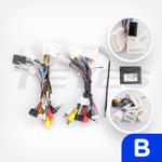 Комплект с разъёмами 12.3" Toyota Corolla E210 2018-2023 (B) - Car-Smart LUX-E210-B