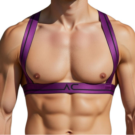 Мужская портупея фиолетовая Doreanse Sexy 3002