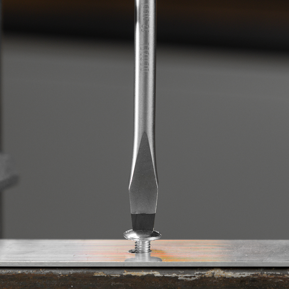 Набор отверток на полке, 8 шт., PH+SL, S2, 3к рукоятка Denzel