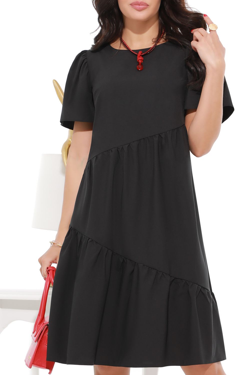 Платье Секреты красоты, блэк нью DStrend (Акция)