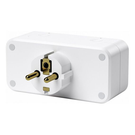 Умная розетка Satechi Homekit Dual Smart Outlet (ST-HK2OAW-EU) белый