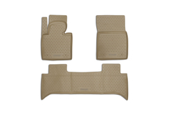 Коврики в салон для LAND ROVER Range Rover III, 2001-2012, 3 шт. (полиуретан,бежевые) NLC.28.04.212K