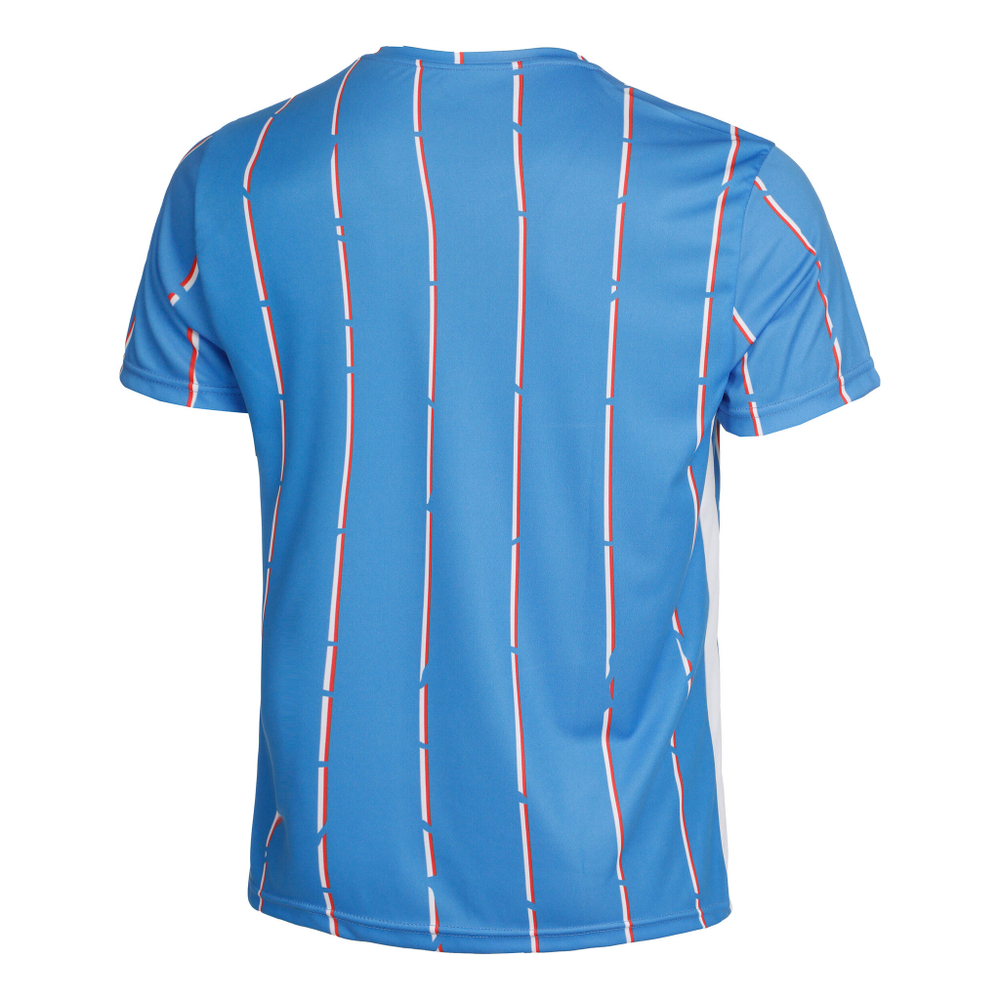 Мужское теннисное поло Australian Stripe In Ace T-Shirt Men - Blue, Multicoloured