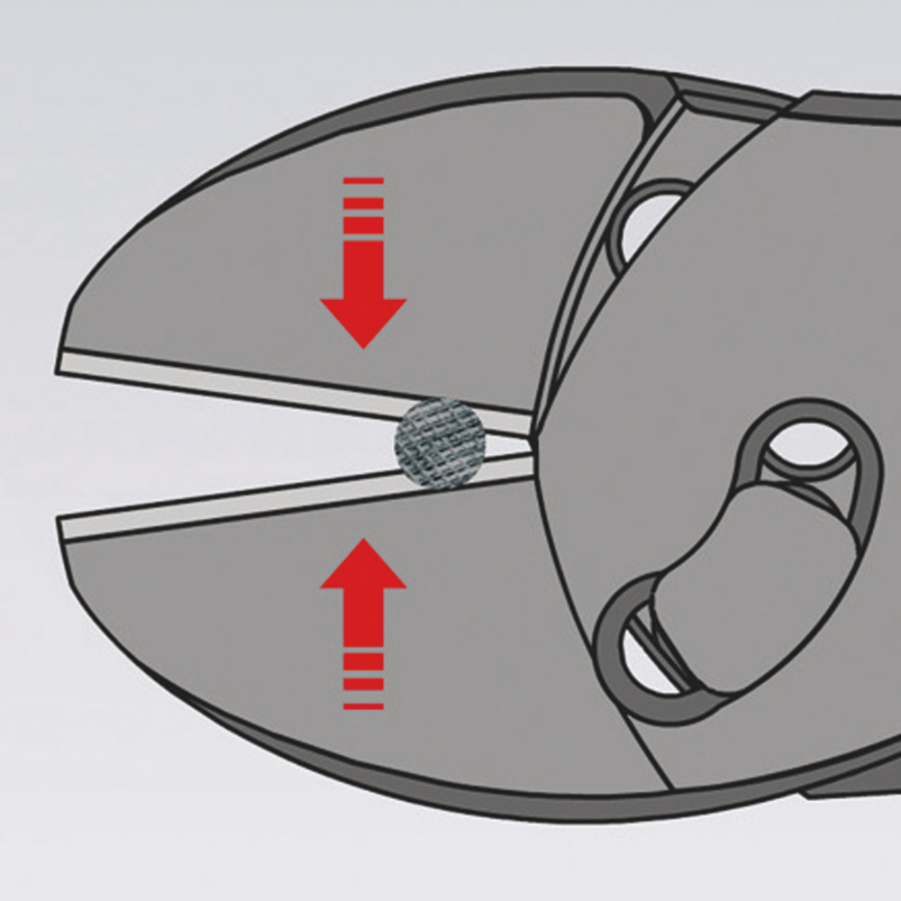 KNIPEX TwinForce® черненые 180 мм 7372180BK