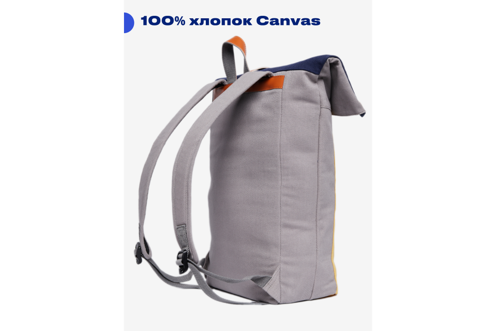 Рюкзак RoadLike RollTop, желтый