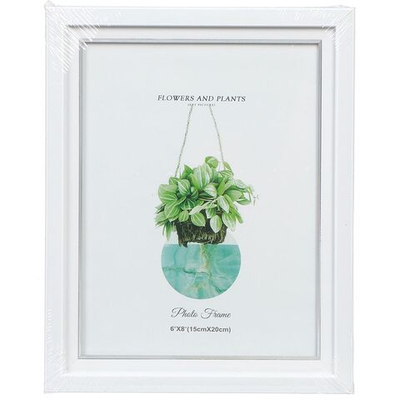 Фоторамка фото 15х20 см, бел, с внутренней окантовкой, Y3-1467