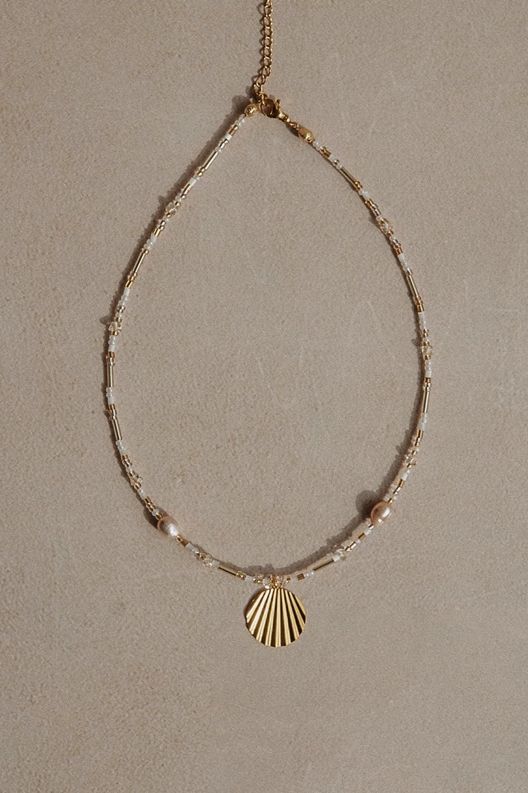 Чокер Венера с ракушкой и жемчугом / Audeo