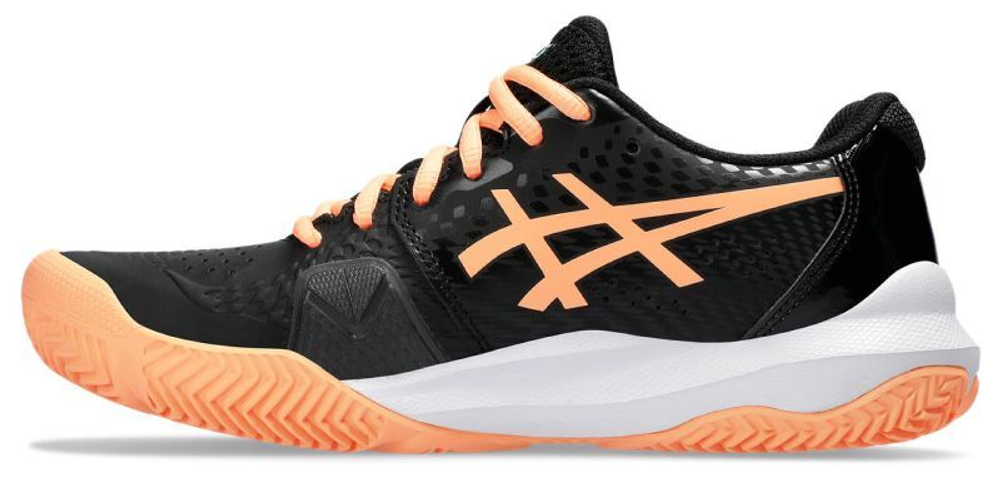 Женские кроссовки для Падел Asics Gel-Challenger 14 Padel - black/bright sunstone