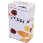 Банка для продуктов металлическая «Kitchen style» Орехи 1800мл