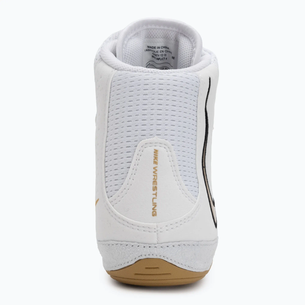 Борцовки Nike Inflict 4 white/metalic gold/photon dust/black