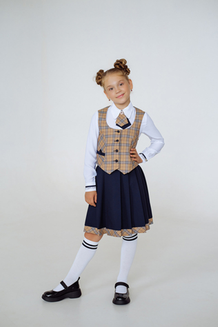 Жилет для девочки "Симфония" коллекция "Галактика "