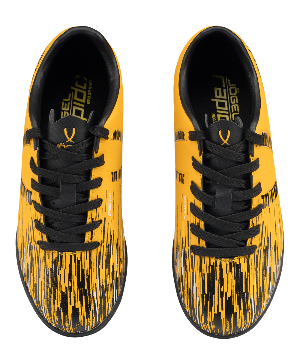Бутсы многошиповые Rapido TF Yellow/black, детский