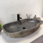 Раковина из речного камня RS-63536 (80*45*16) 0125