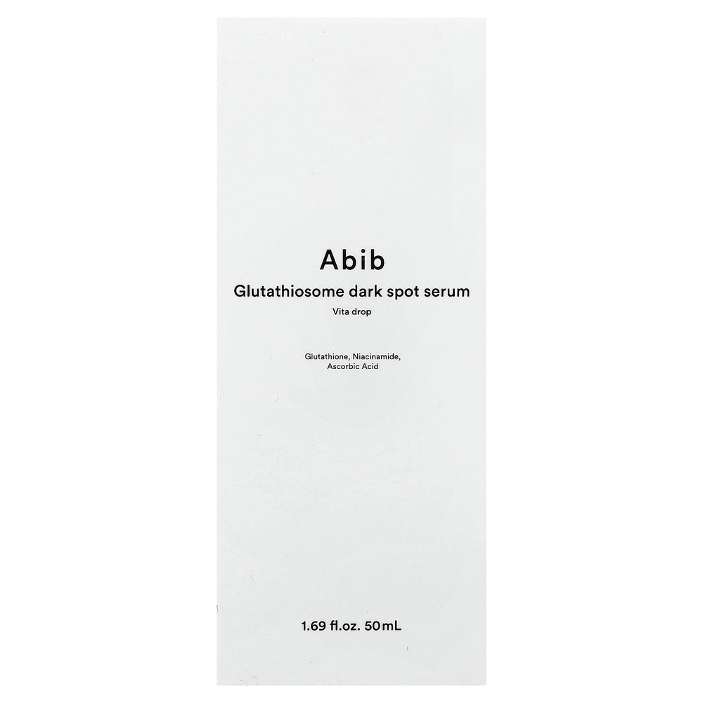 Abib, Vita Drop, сыворотка с глутатиосомой и пигментными пятнами, 50 мл (1,69 жидк. унции)