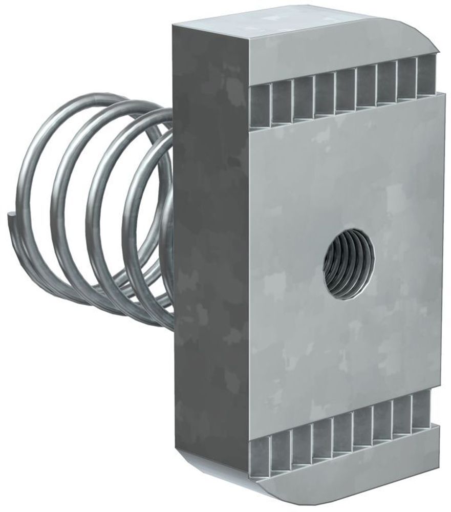 Гайка канальная с пружиной М6х40 (уп.50шт) IEK CMZ11-GK-06 Гайка канальная с пружиной М6х40 (уп.50шт) IEK CMZ11-GK-06