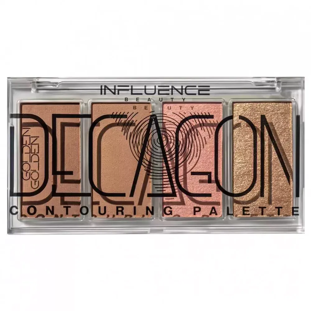 Палетка контуринга Influence Beauty Golden Decagon