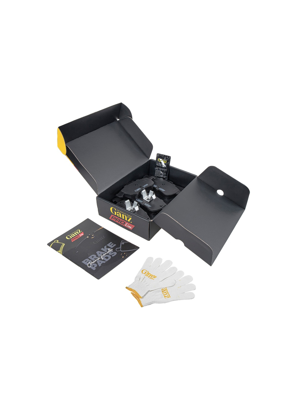 Колодки передние PRO-Line Ceramic RENAULT DUSTER 10-/FLUENCE 10-/MEGANE III 08- GANZ GIJ09006C