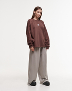 Raglan Sweatshirt LOGO French Roast