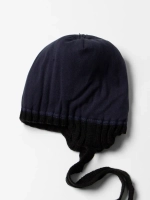 Шапка с завязками и снуд детская, осень