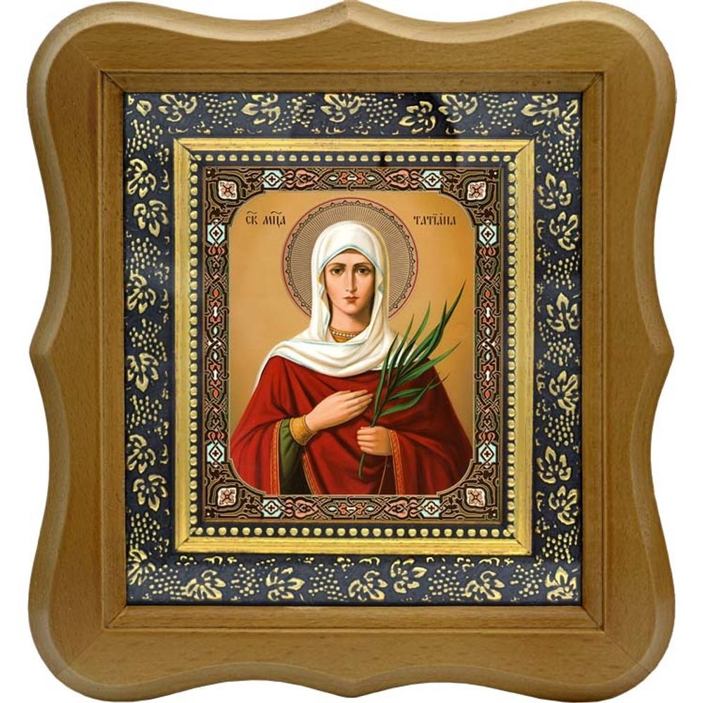 Татиана Римская дева мученица. Икона на холсте.