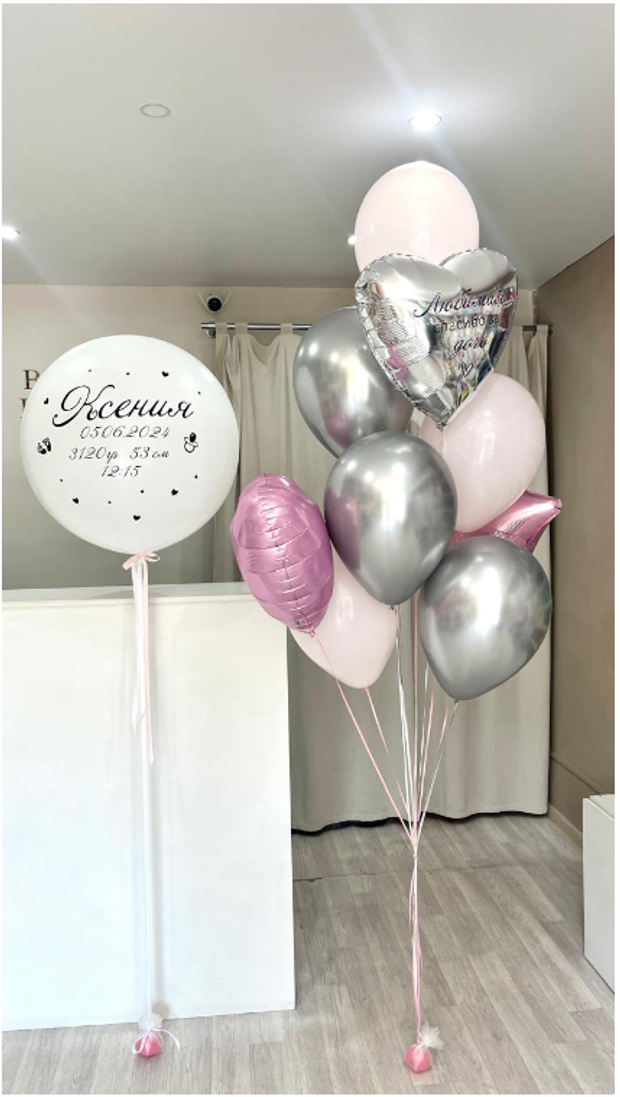 Шары на выписку №220