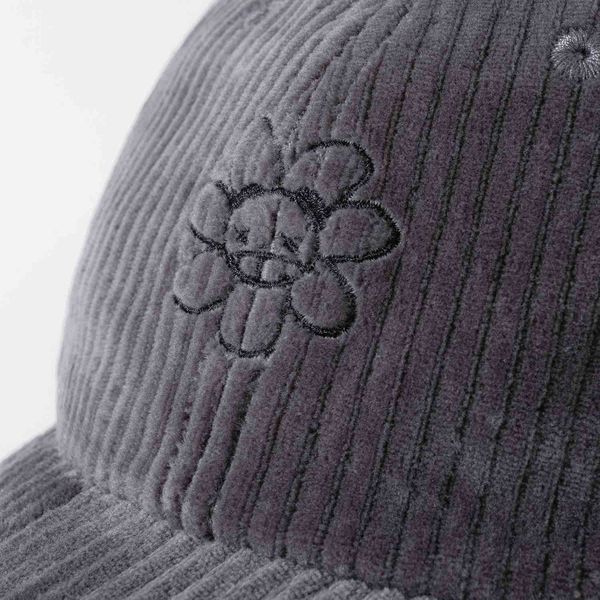 Кепка Velvet Face Flower графитовая - фото 6