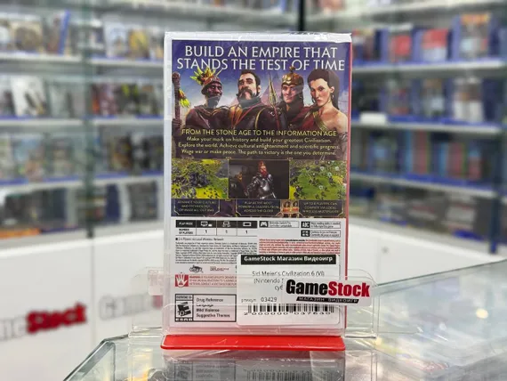 Sid Meier's Civilization 6 (VI) (Nintendo Switch, Русские субтитры)