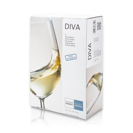Набор фужеров для белого вина 2шт 300мл Schott Zwiesel Diva